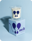fannie melt - lavender & chamomile massage candle - front